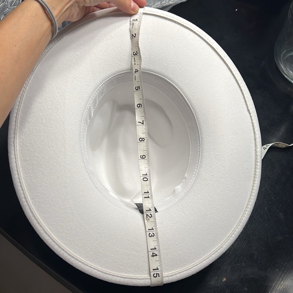 Western Wide Brim Studded Panama Hat - Picture 10 of 10